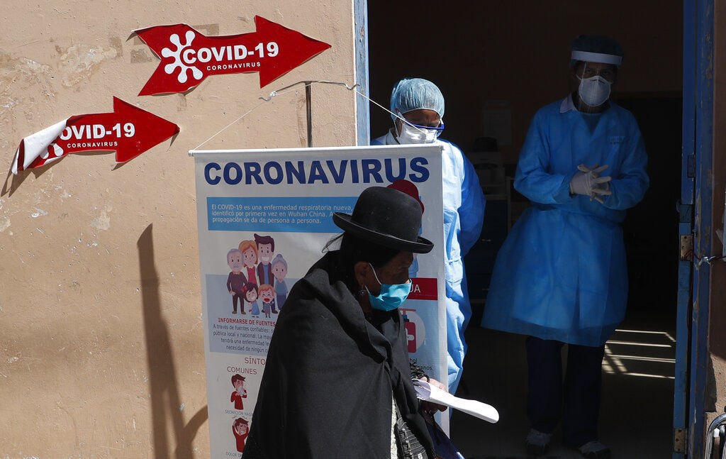 APTOPIX Virus Outbreak Bolivia
